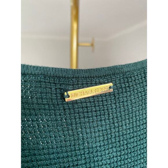 Michael Kors Knit Tunic Sweater Coastal Grandmother Quiet Luxury Cottagecore - Picture 4 of 11